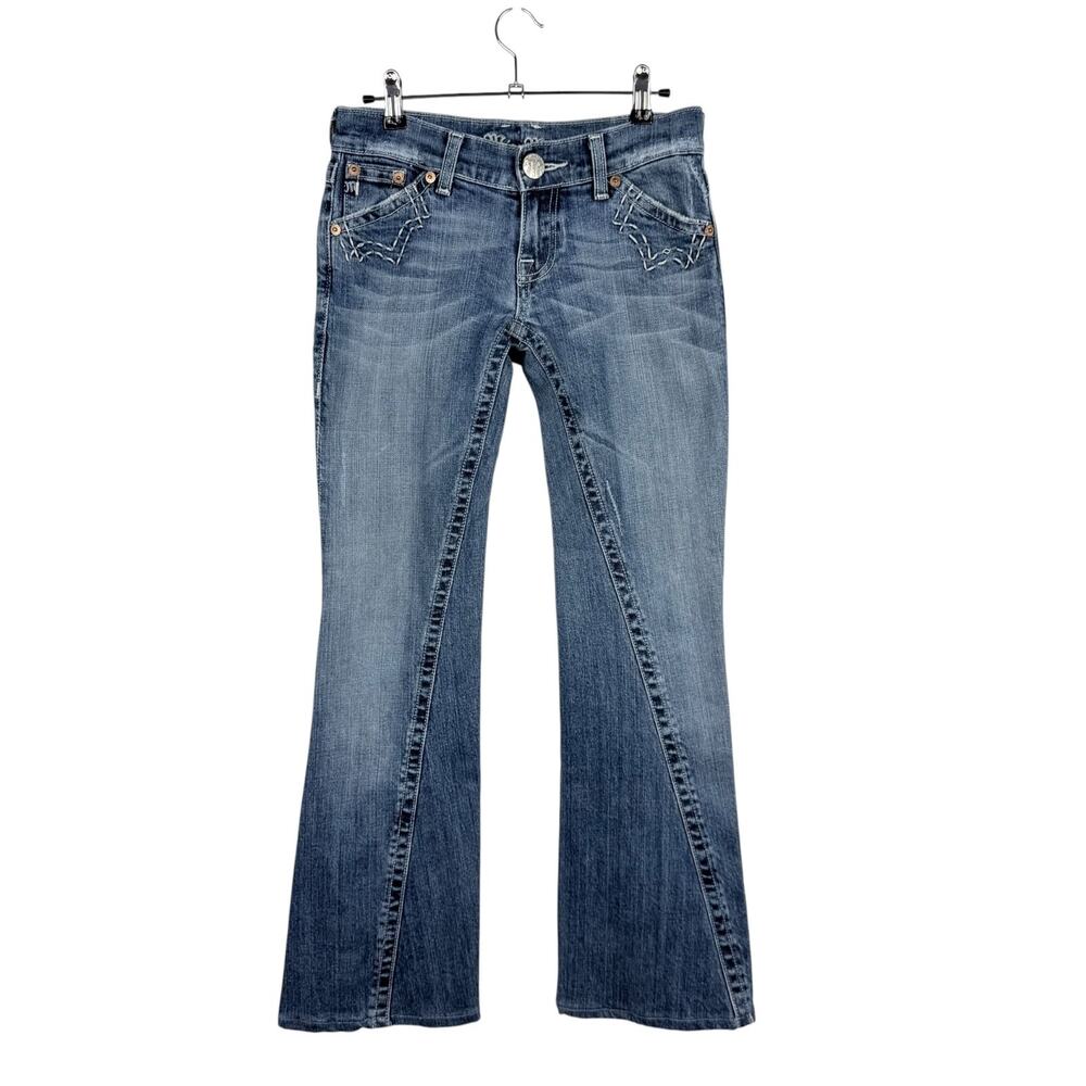 Miss Me Denim Jeans Blue Bootcut Low Rise JP4044 Alina Y2K Women's Sz 26